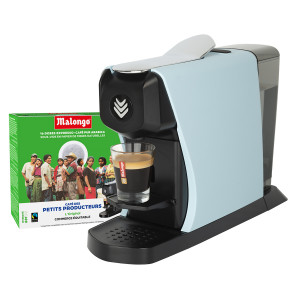 Offerta Macchina per caffè Espresso EOH blu pastello opaco