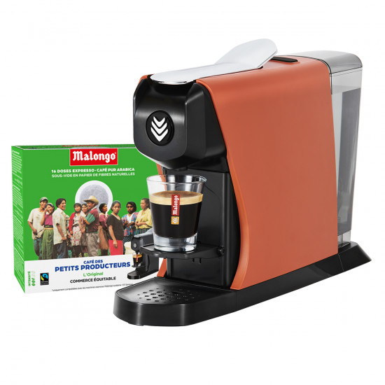 Oferta cafetera monodosis EOH terracotta mate