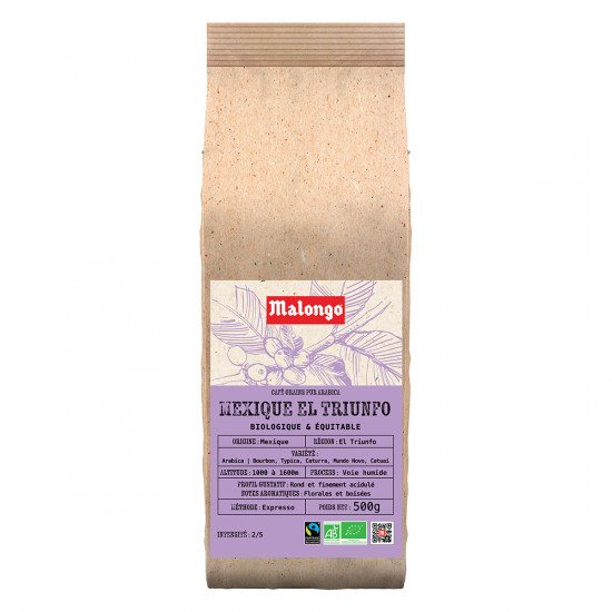 Café Grains Mexique El Triunfo