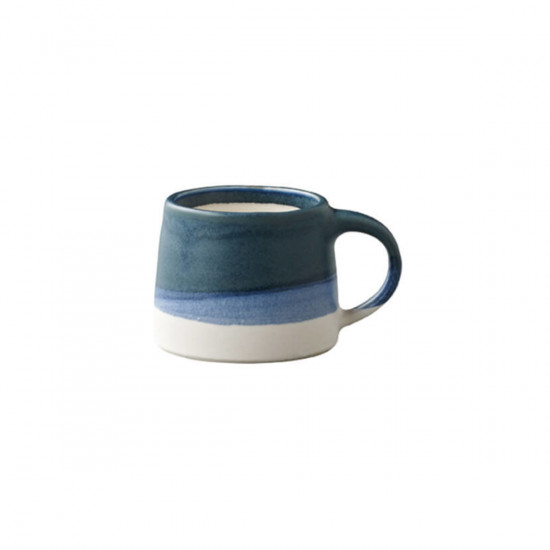 Tasse expresso tricolore bleue KINTO