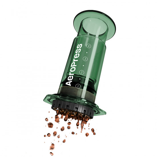 Cafetière Aeropress clear vert