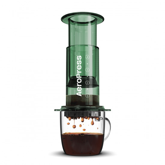 Cafetière Aeropress clear vert