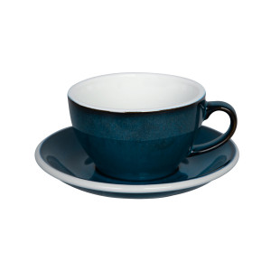 Taza y platillo filtración 0,25L – azul noche