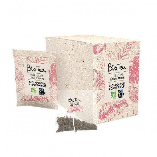 Té verde de lichi y pera