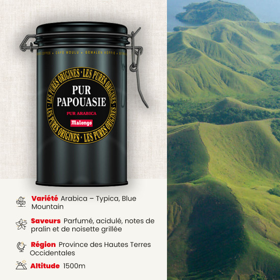 Caffè macinato Pura Papua