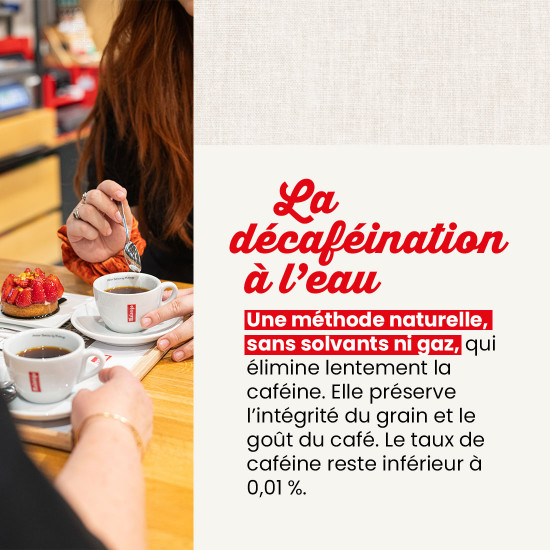 Caffè macinato Dolce Decaffeinato con acqua