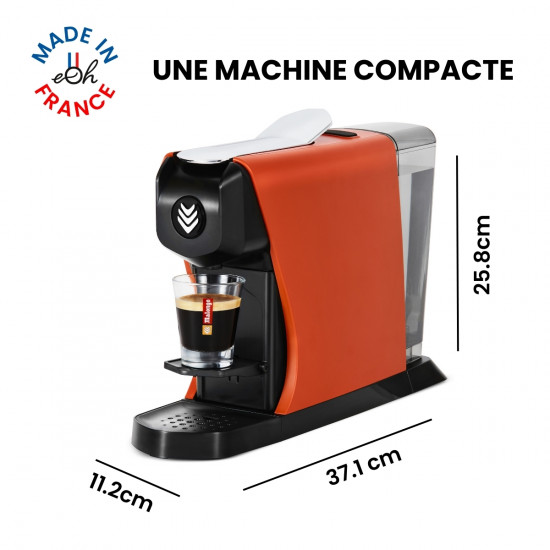 Offert Macchina per caffè Espresso EOH arancia terracotta opaco