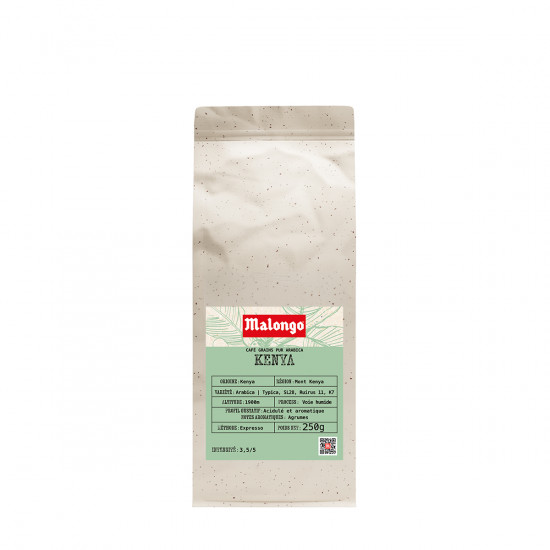Café en grano Kenia