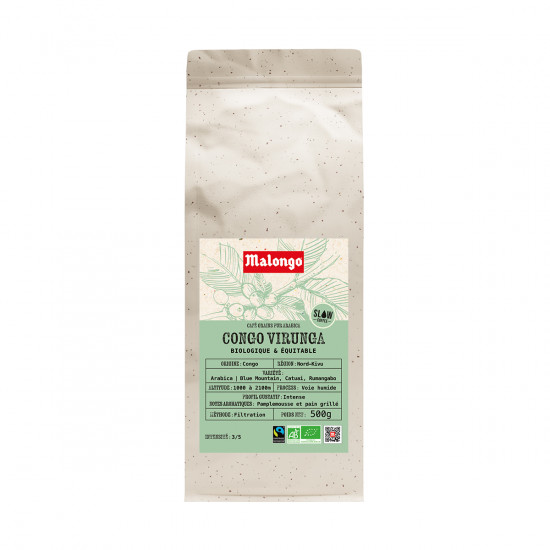 Café Grains Congo Virunga - Filtration