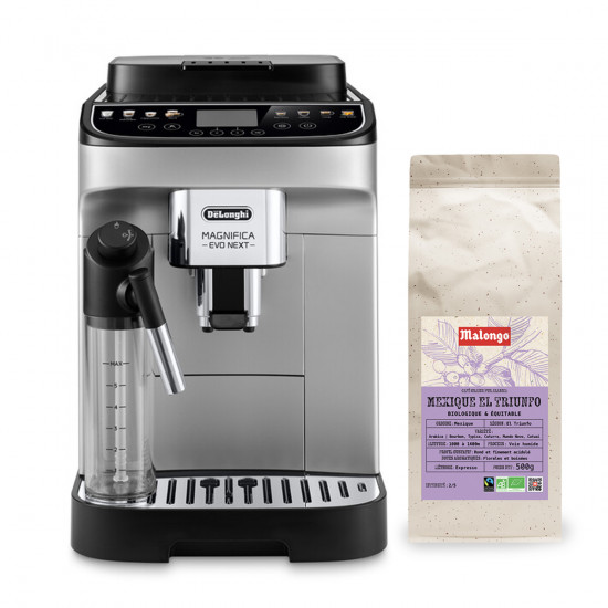Machine à grains Delonghi Magnifica EVO gris métallisé - ECAM310.80.SB