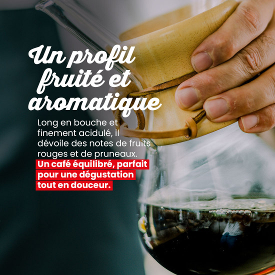 Caffè in grani Kenia - FILTRAZIONE