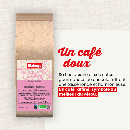 Café Grains Pérou 1kg