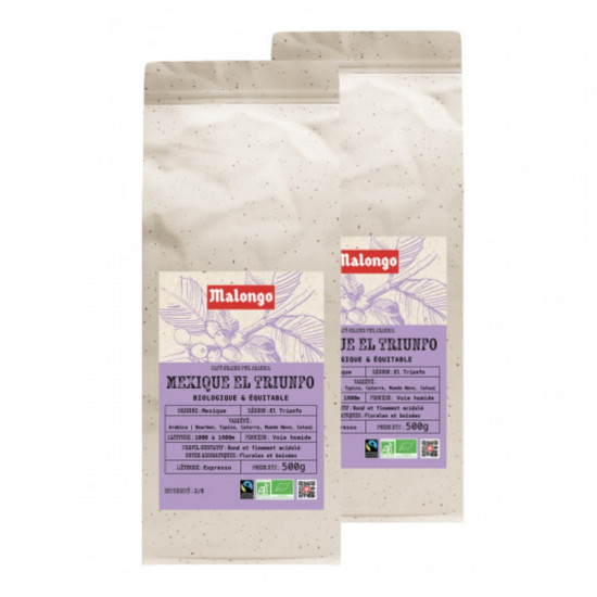 Café Grains Mexique El Triunfo 1kg