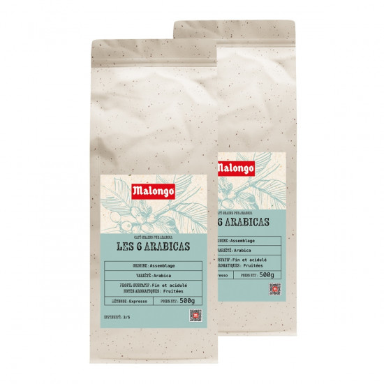 Café en Grano Los 6 Arábicas 1kg