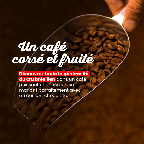 Café Grains Brésil 1kg