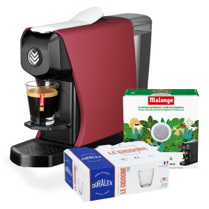 Macchina per caffè Espresso EOH rosso