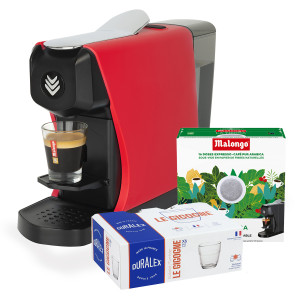 Machine Expresso EOH rouge mat