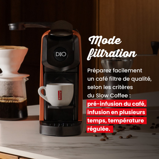 Pack Machine DUO Cappuccino + kit filtration
