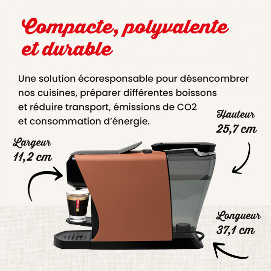 Pack Machine DUO Terre battue + kit filtration