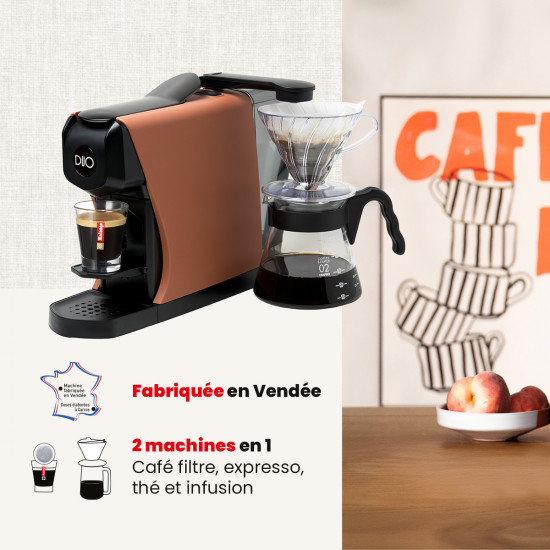 Pack Machine DUO Terre battue + kit filtration
