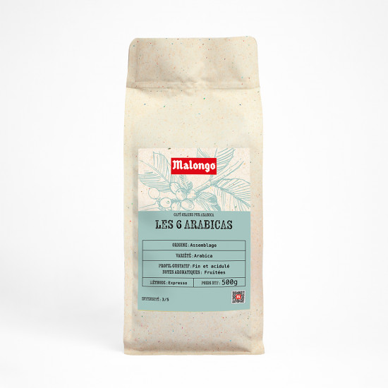 Café en grano Los seis Arabicas