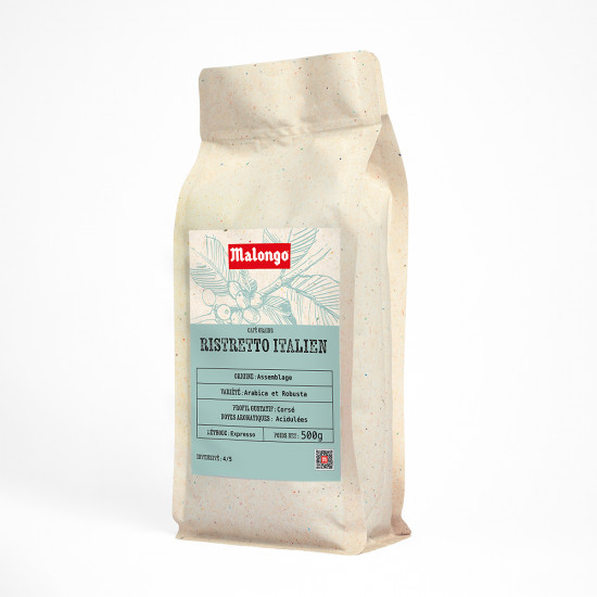 Caffè in grani ristretto italiano