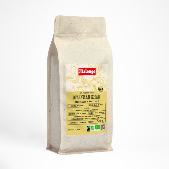 Café en grano de Myanmar Shan