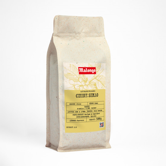 Café en grano China Simao