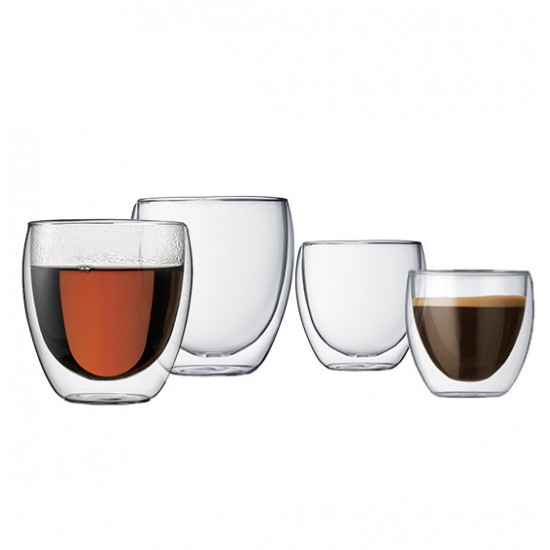 Bodum 0.32 l transparent pavina set 2 verres double paroi Couleur  transparent Bodum