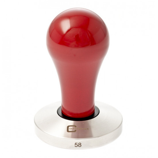 Tamper Pop rouge et sa base