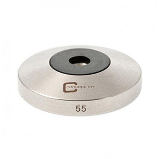 Base de tamper plana de acero 55