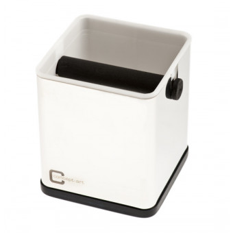 Knock Box Per Espresso 4-in-1 In Legno Di Noce, Con Contenitore In Acciaio Inox E Supporto Per Filtro, Stazione Per Caffè Antiscivolo E Silenziosa