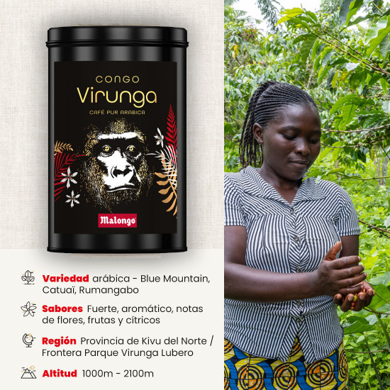 Café molido Congo Virunga
