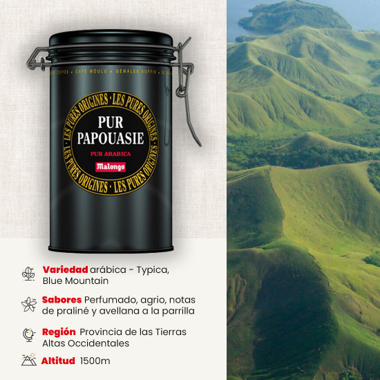 Café molido Puro Papúa