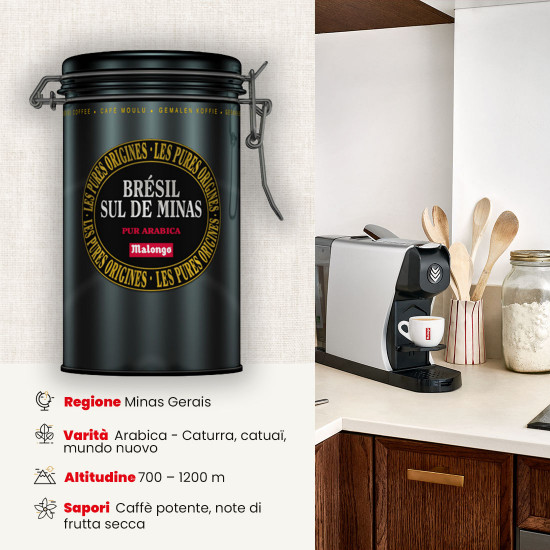 Caffè macinato Brasile Sul de Minas