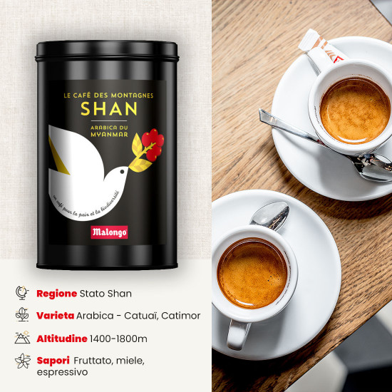 Caffè macinato Montagnes Shan