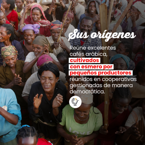 Café molido Petits Producteurs - La intensidad