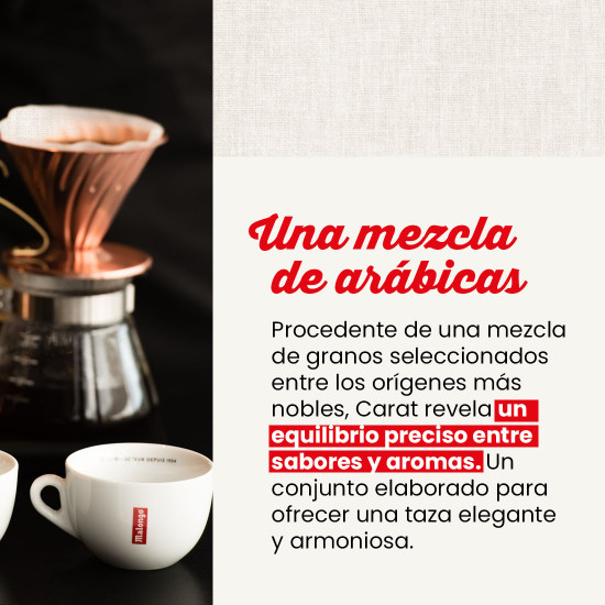 Café molido Carat
