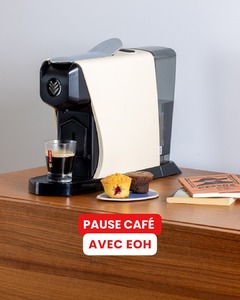 Plus de 50 références de dosettes avec notre machine EOH. Café, thé, infusion... Vous optez pour quelle boisson ? 🤩