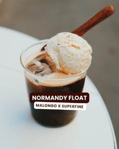 Un cocktail pensé comme un dessert. ☕🍨 Le Normandy Float est disponible à la carte pendant 3 mois chez @superfinebar. 

Une création signée @vincentpinceloup.

📍 8 passage Josset, 75011 Paris

L’abus d’alcool est dangereux pour la santé, à consommer avec modération.