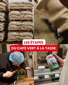 Du grain au produit final, nos cafés sont suivis à chaque étape pour garantir fraîcheur et qualité. ☕