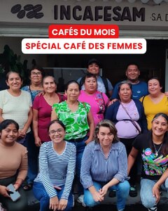 En cette Journée Internationale des Droits des Femmes, cap sur l'Amérique latine pour découvrir nos cafés du mois :

Le Pérou Café des Femmes 🇵🇪
Le Mexique Café des Femmes 🇲🇽

Derrière ces deux cafés d'exception se cachent des coopératives 100% féminines.

Une initiative qui met en lumière le savoir-faire, la détermination et l'impact des femmes dans la filière café. ☕