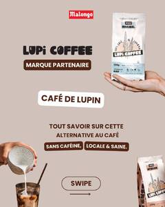Découvrez @lupi.coffee, la première marque française de café de lupin : l'alternative au café sans caféine, locale et saine. 

🌰 Original – Doux, notes de cacao & noisettes
🌾 Intense – Corsé, parfait pour les amateurs de café

À retrouver dans nos boutiques à Paris et Nice.

#malongo #cafesmalongo #lupicoffee