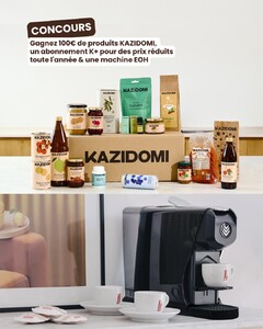 [CONCOURS] 🎁 

À l’approche des fêtes, @cafesmalongo et @kazidomi_fr s'associent pour vous gâter avec le meilleur duo : du café éthique et des produits sains à prix tout doux. 🛒☕🌿

À gagner :

▶️ 100€ de produits Kazidomi + l'abonnement K+ à 59 euros offert, pour faire vos courses bio & clean à prix mini.

▶️ Une machine EOH Malongo made in France + deux paquets de dosettes bio et équitables.

Le combo parfait pour allier plaisir et bien-être au quotidien !

Pour participer, il vous suffit de :
- Liker ce post ♥️
- Suivre @cafesmalongo et @kazidomi_fr
- Mentionner 2 amis en commentaire 
- Bonus : repartager en story 🔄

Tirage au sort le 25/11. 
Bonne chance ! 

#malongo #coffeelover #kazidomi #concours