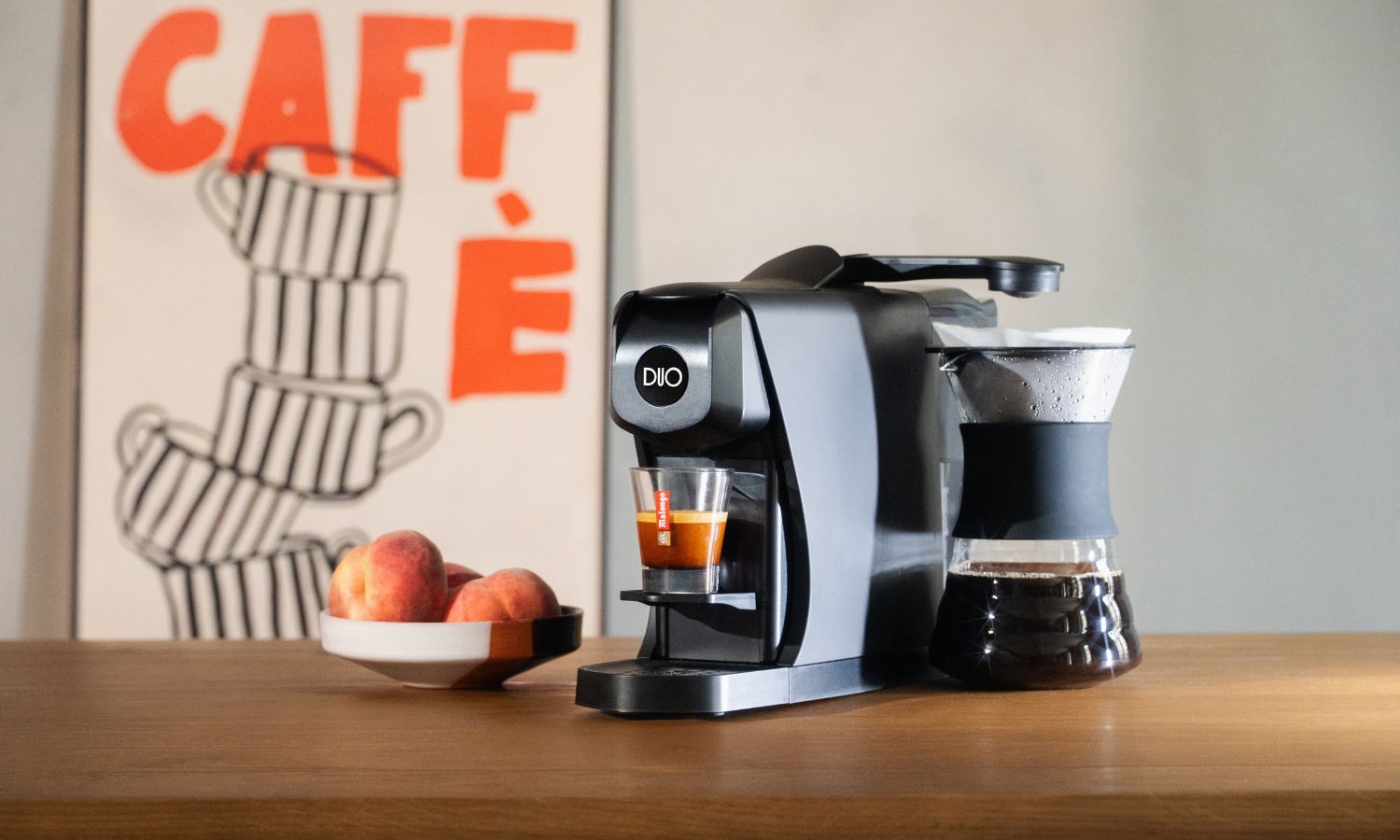 Une cafetière polyvalente et multiboissons