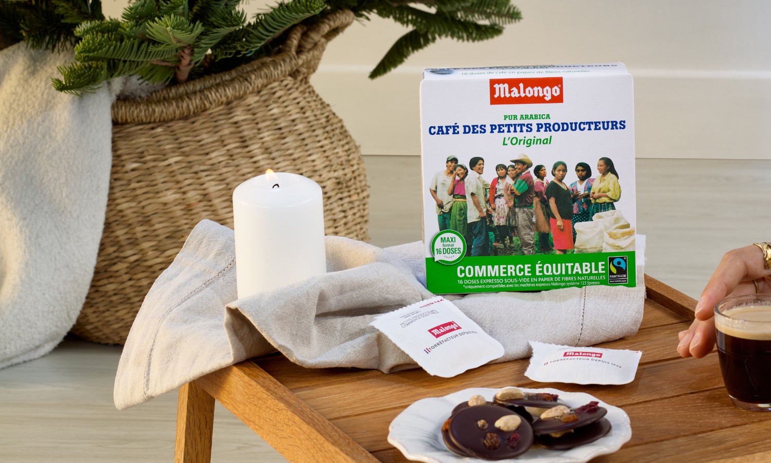 Un café équitable Malongo