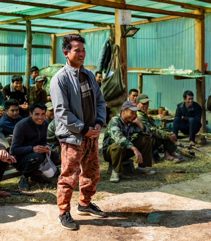 Producteur de café du Laos