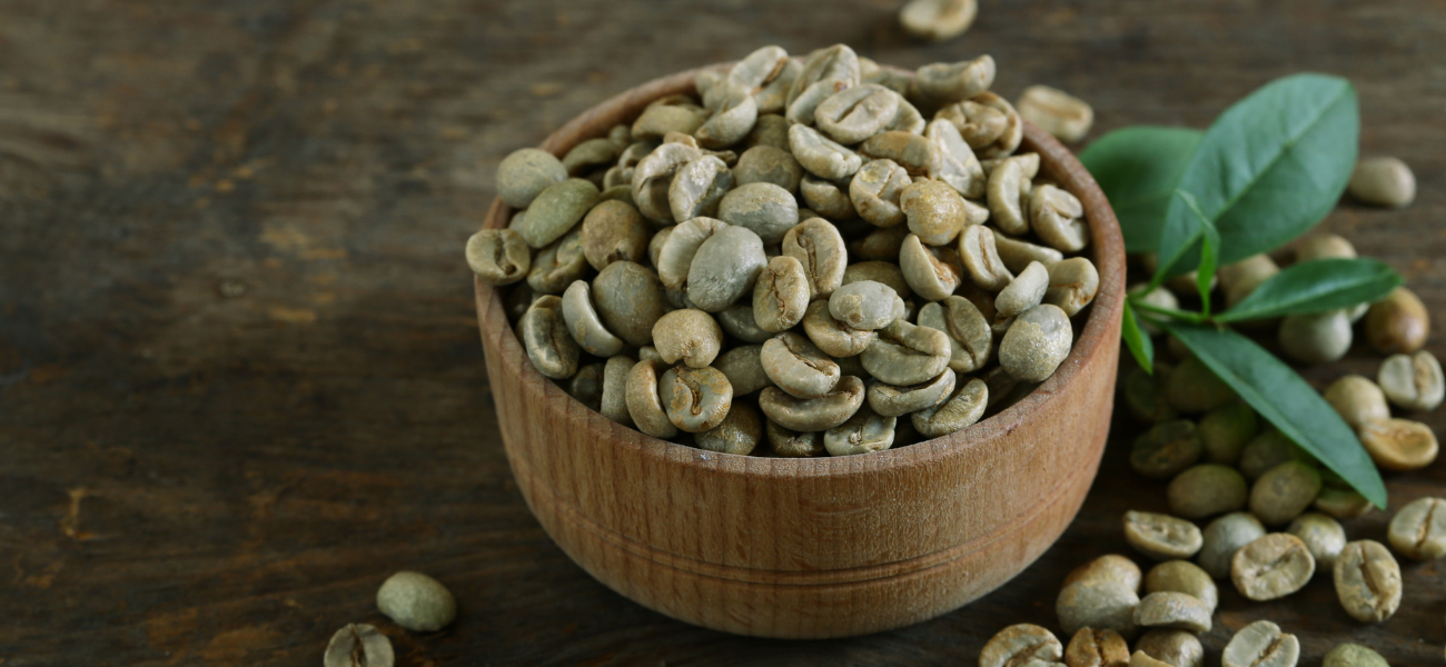 Grains café vert