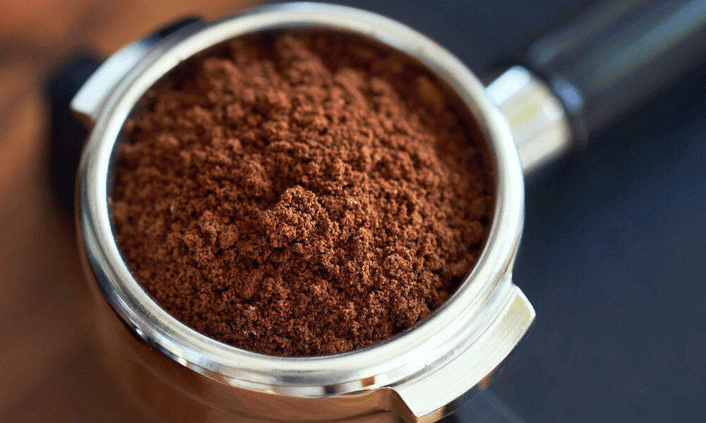Café moulu pour préparation d'expresso