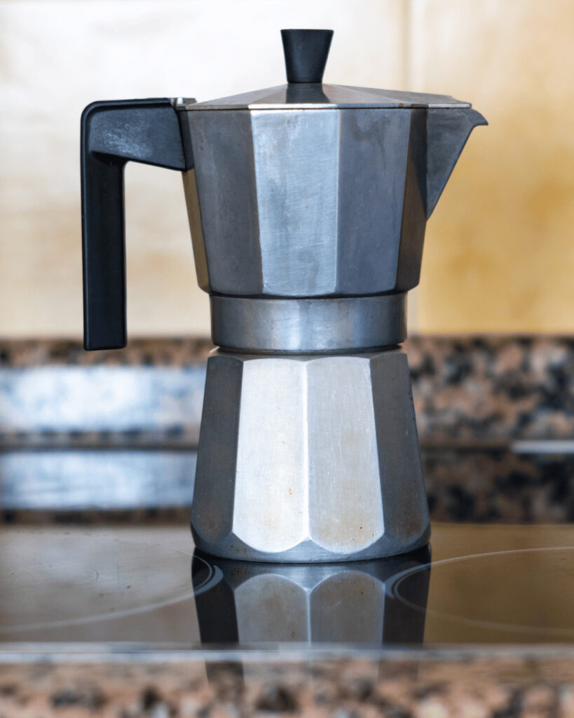 Cafetière italienne, plaques induction
